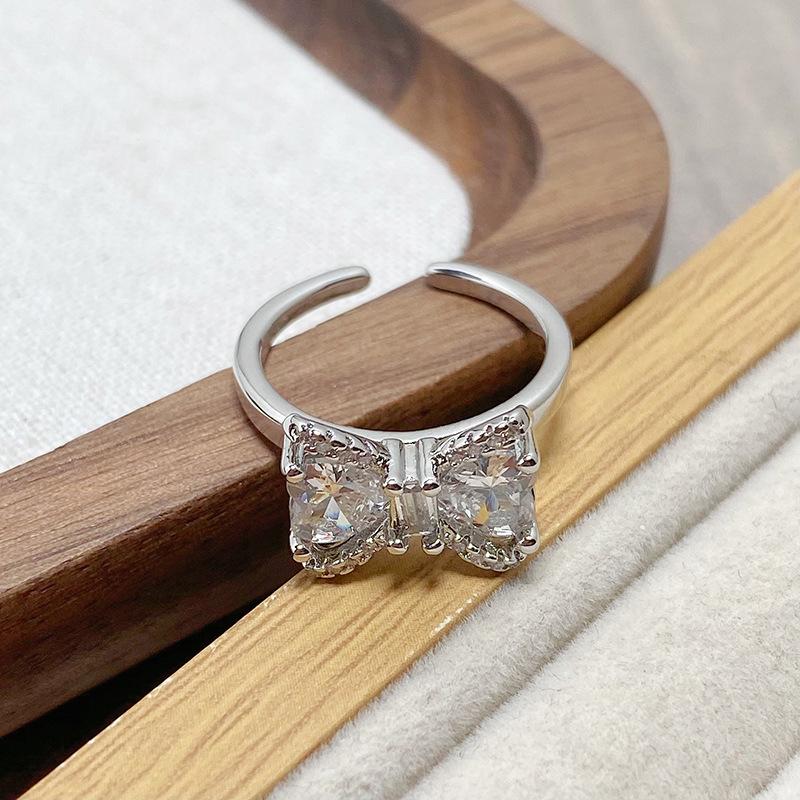 [Crystal Color Diamond] Color Treasure Full Diamond Super Immortal Zir*****Pening Ring French Niche Light Luxury High Sense Ring Female
