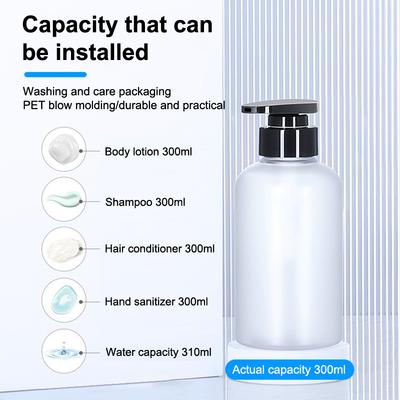 1 Unidad Recargable Vacío Champú Acondicionador Gel de Ducha Dispensador 300/500Ml Contenedor Baño Botella de Jabón Bomba de Ducha Jabón Líquido