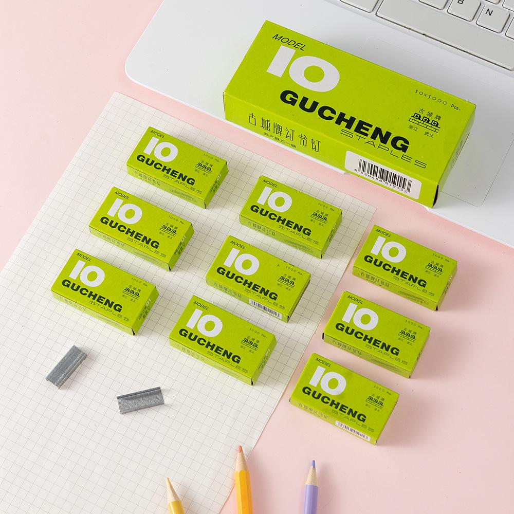 High-Strength Hardened Book Staples - No. 12 and No. 10 Standard Stapler Staples