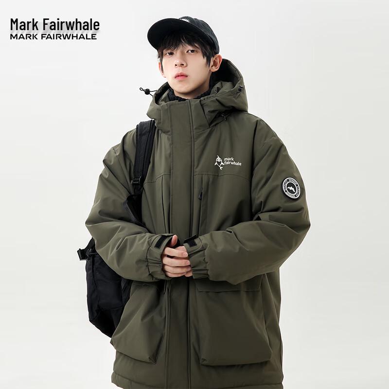 Mark Fairwhale Men's Mid-Length Padded Jacket