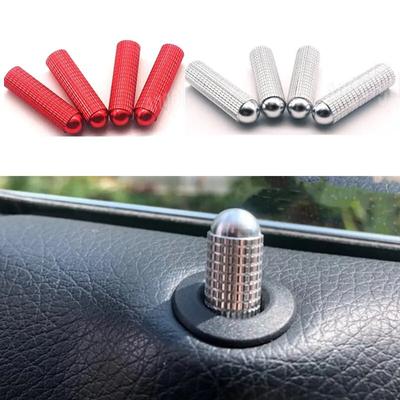 4Pcs/Set Car Door Lock Pin Door Screw Knob Cap Cover Trim Fit For BMW 1 2 3 4 5 Series X1 X3 X4 X5 X6 Auto Accessories