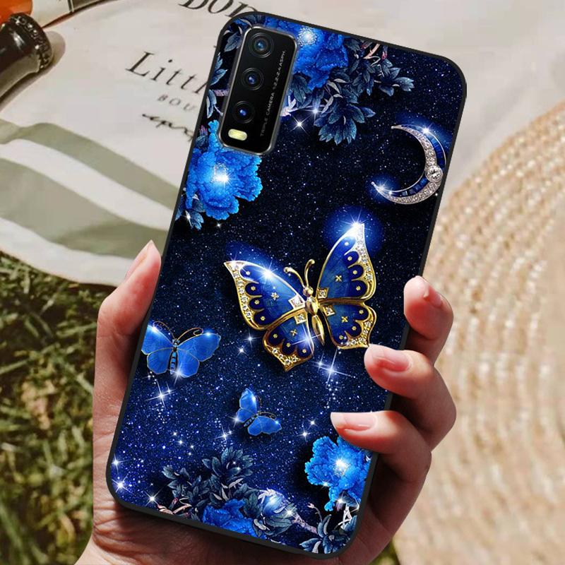 

Для Vivo Y11S Чохол Силіконовий М який ТПУ Чохол для Телефона Для Vivo Y12s V2027 Чохол Мультяшний Чохол Захисний Бампер Для Vivo V2032 Y11s for Vivo V2032