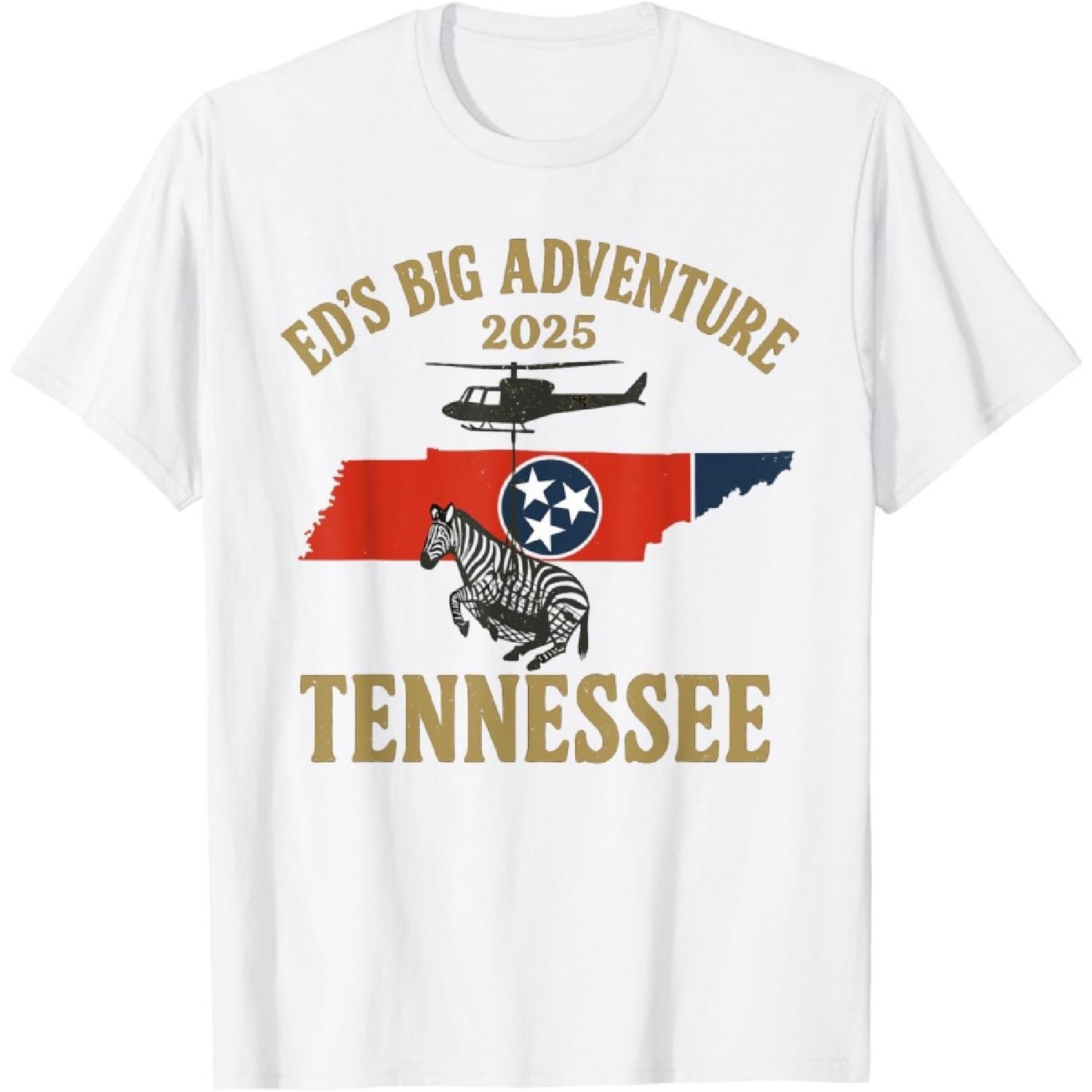 Ed s Adventure, Ed the Zebra Tennessee 2025 T-Shirt S