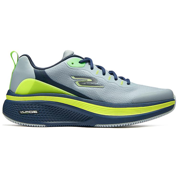 Skechers Lightweight Cushioning Quick-Start Sneakers Men Sneakers Gray Blue 220851-GYNV