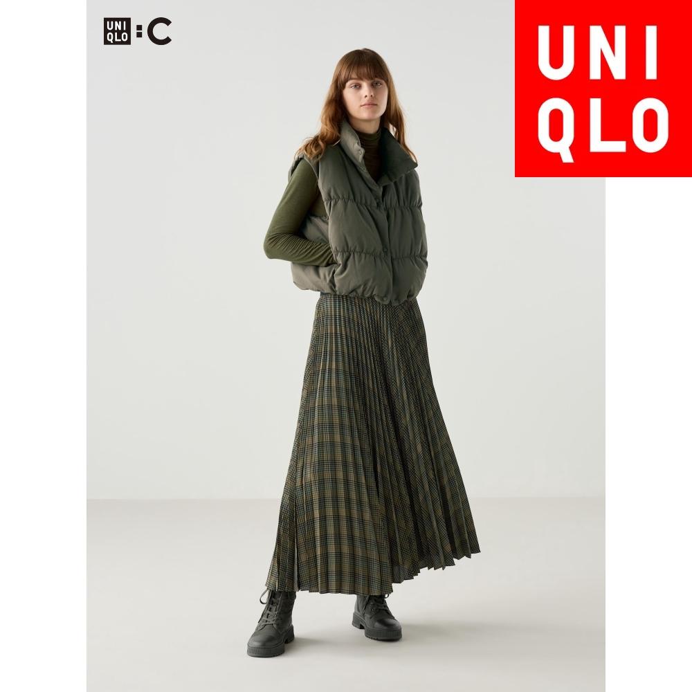 

Длинная плиссированная юбка Uniqlo Japan