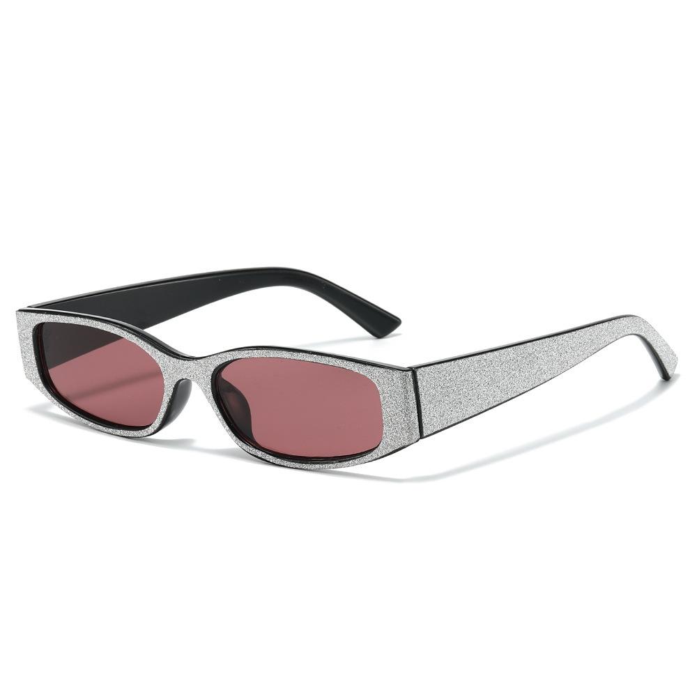 Punk Retro Cat-Eye Small-Frame Sunglasses Hip-Hop Street Style Y2K Unique Trendy Outdoor UV400 Sun Glasses Classic Driving Shade