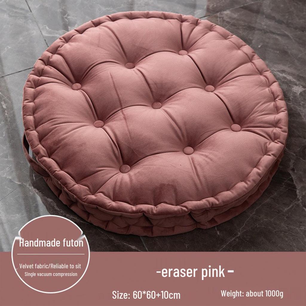 Japanese Tatami Futon Thickened Hip Cushion for Sofa or Meditation