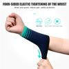 2 Stück Armband Nylon Gestrickt - Leicht, Elastisch & Atmungsaktiv - Herren, Damen - Für Schweiß, Sport, Übung, Training, Fitnessstudio