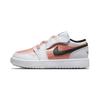 New Air Jordan 1 Low ALT Low Top Children's Basketball Shoes White Pink Black Children Aged 3 7 Years Old DM8966-801