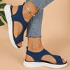 Fashion 2025 New Mesh Summer  Platform Sandals   Open Toe Wedge Sandals Ladies Light Casual Shoes Zapatillas Muje