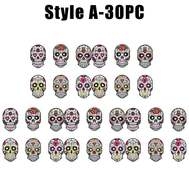 Design Durable Hallowmas Creepy Skeleton Print Fabric Halloween Door-Curtain Tear-Off Doorway Decor for Party Haunted Supplies