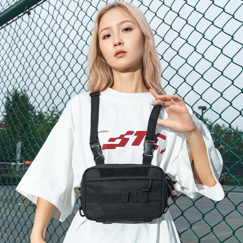 Waterproof Sports Chest Pack Adjustable Camping Bum Bags Running Vest Backpacks  Phone Storage