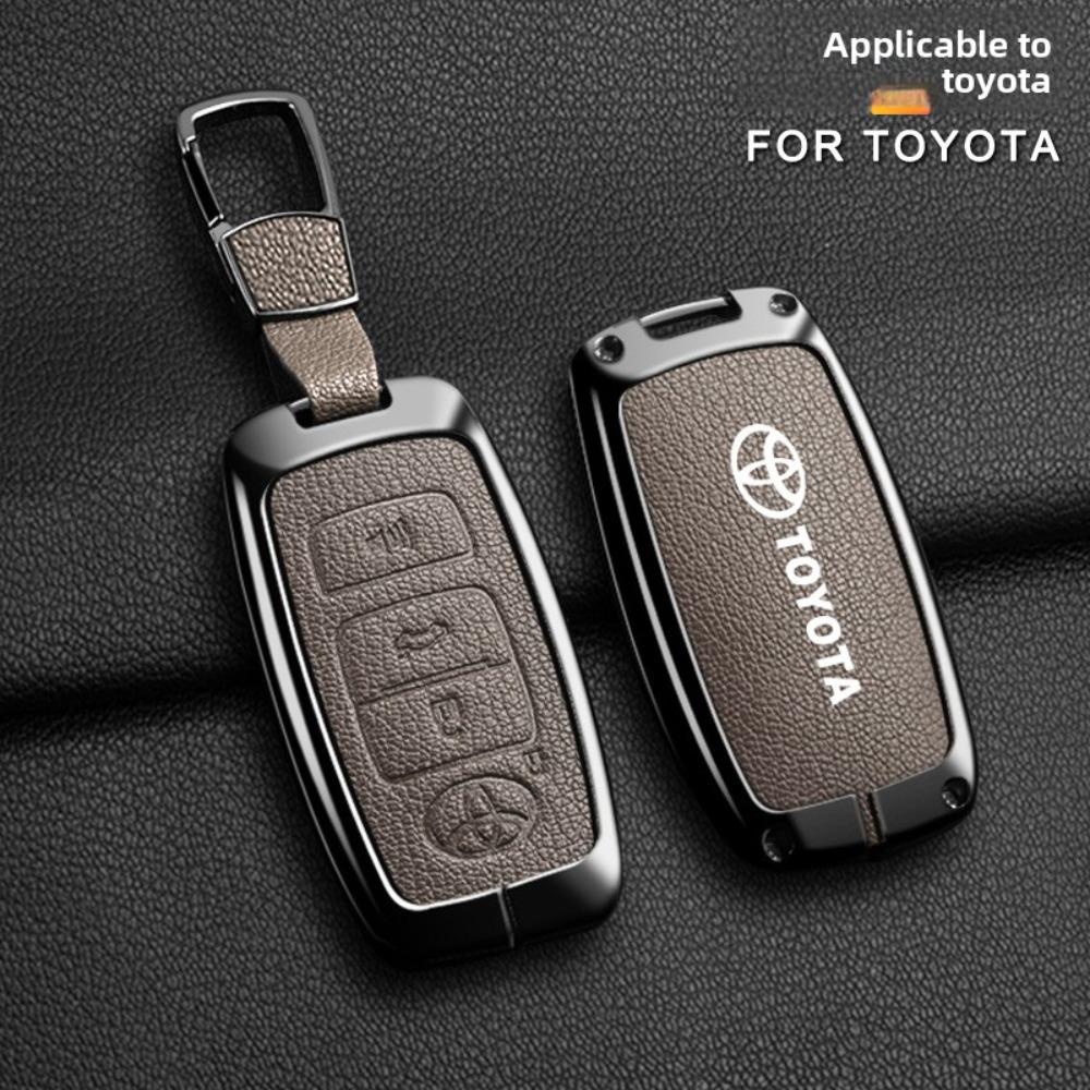 For Toyota Key Cover for Camry RAV4 Highlander CHR Avalon Corolla Keychain Case Durable Protector
