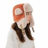 Fleece Winter Plush Hat Thickened Lei Feng Cap Fashion Ear Protective Hat  Outdoor