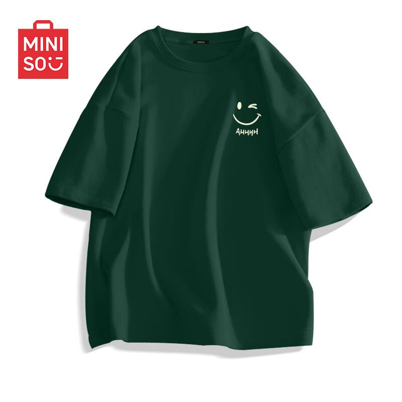 MINISO Men s Cotton Short-Sleeve T-Shirt XL