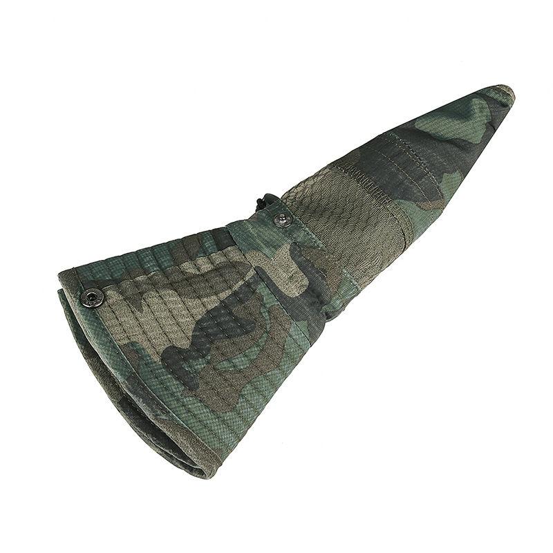 Outdoor Zero Pressure Men's and Women's Camouflage Fisherman Hats with Large Eaves and Empty Roof Travel Hats