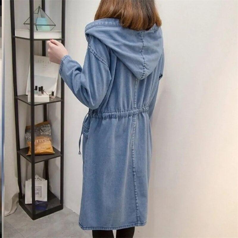 Jean Trench Coat Spring Fall 