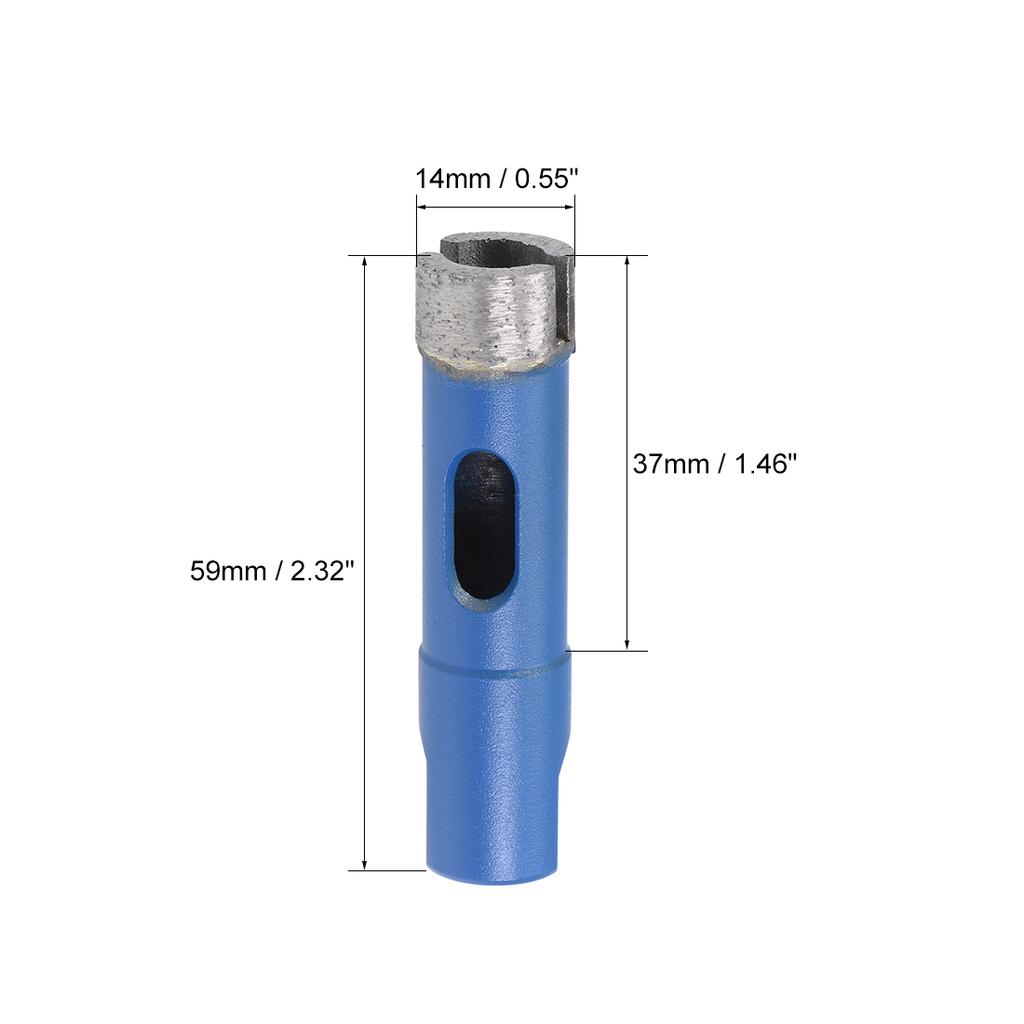 1Pc 12/14/18/20/28/32/38/50mm Sintered Diamond Core Drill Bits Hole Saws for Brick Concrete Masonry Hole Saw Cutter Accessories