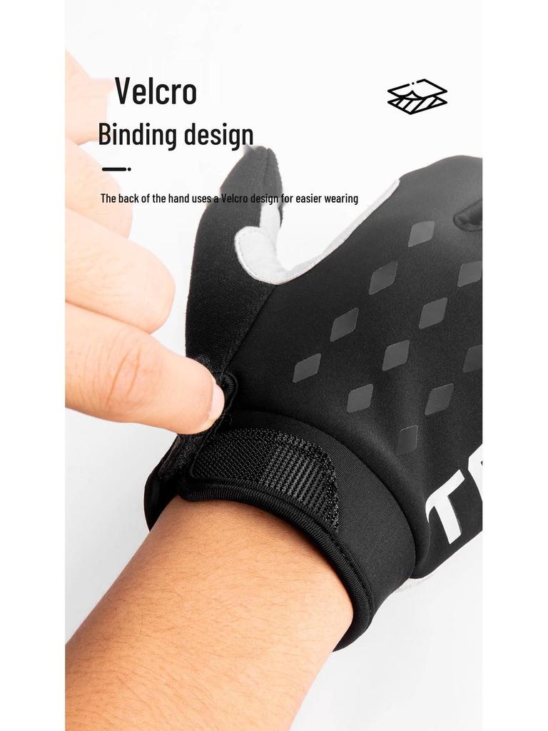 TOSUOD Shock-Absorbing Wear-Resistant Cycling & Motorcycle Touchscreen Gloves