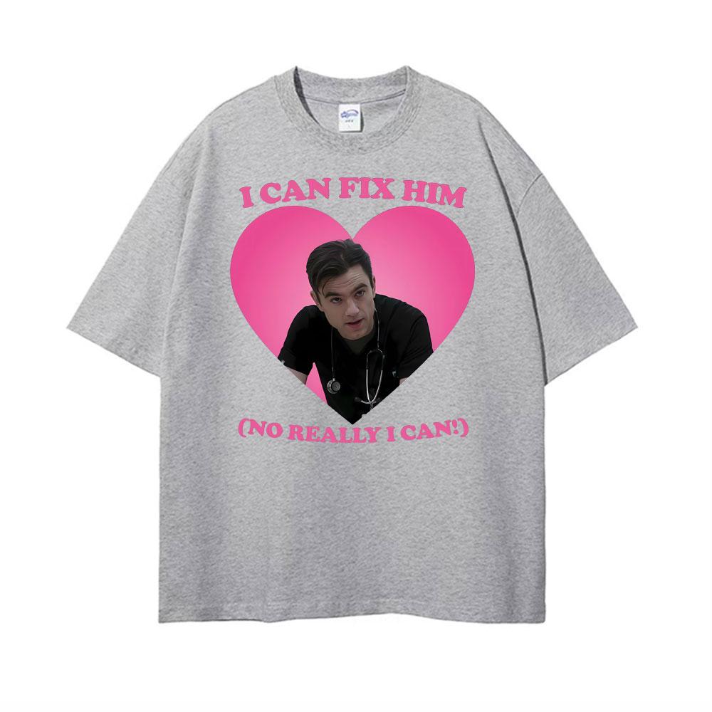 I Can Fix Him Patrick Ball As Dr Frank Langdon Tshirt Men Women Classic T Shirts 100 Cotton Oversized Cozy T Shirt Streetwear