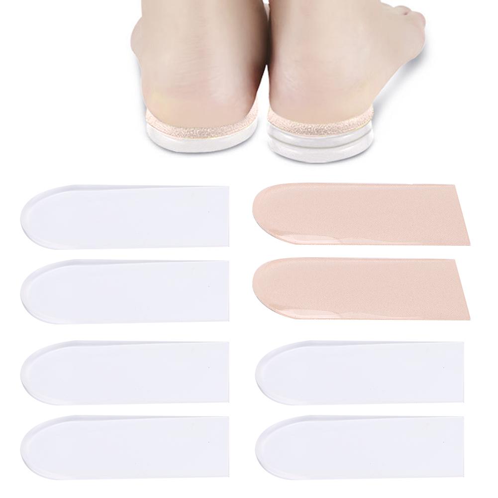 4 Layers Adjustable Increased Insole Soft Elastic Self Adhesive Height Increase Heel Pad