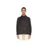 UNIQLO Solid Color Zip Stand Collar Long Sleeve Jacket Men jackets Gray 440593-08