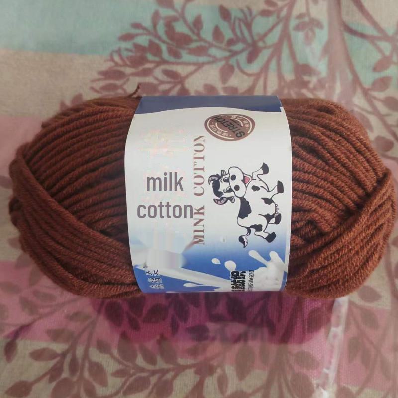 Milk Cotton Yarn Set for DIY Projects: Scarf, Crochet Slippers, Hand-Woven Bags