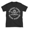 New Limited Nobody Cares Work Harder Skull Mechanic Engineer T Shirt Black