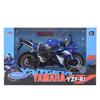 Welly 1/10 YAMAHA YZF-R1 Alloy Racing Motorcycle Model Simulation Diecast Metal Motorcycle Model Collection Childrens Toy Gifts