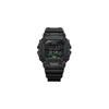 200M Waterproof Solar Quartz Movement Resin Strap Watch Unisex Watches Black GX-56MF-1