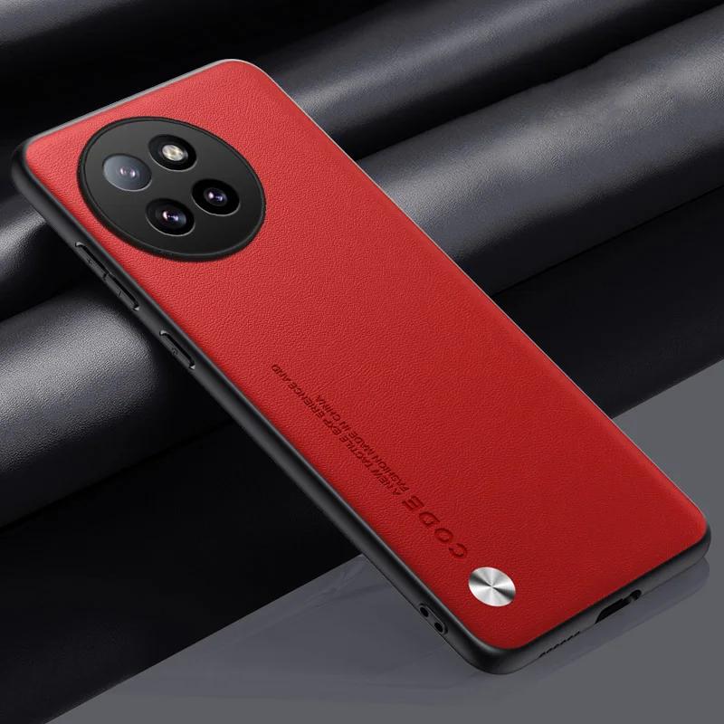 

EUCAGR Luxury Leather Phone Case For Xiaomi Civi 5 4 Pro Civi 4 3 2 Plain Skin Shockproof Soft Back Cover For Xiaomi Civi 4Pro Xiaomi Civi 3 червоний
