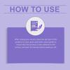 Feimuko Mint-Infused Purple Teeth Whitening Strips - Gentle, Non-Irritating, Invisible Fit