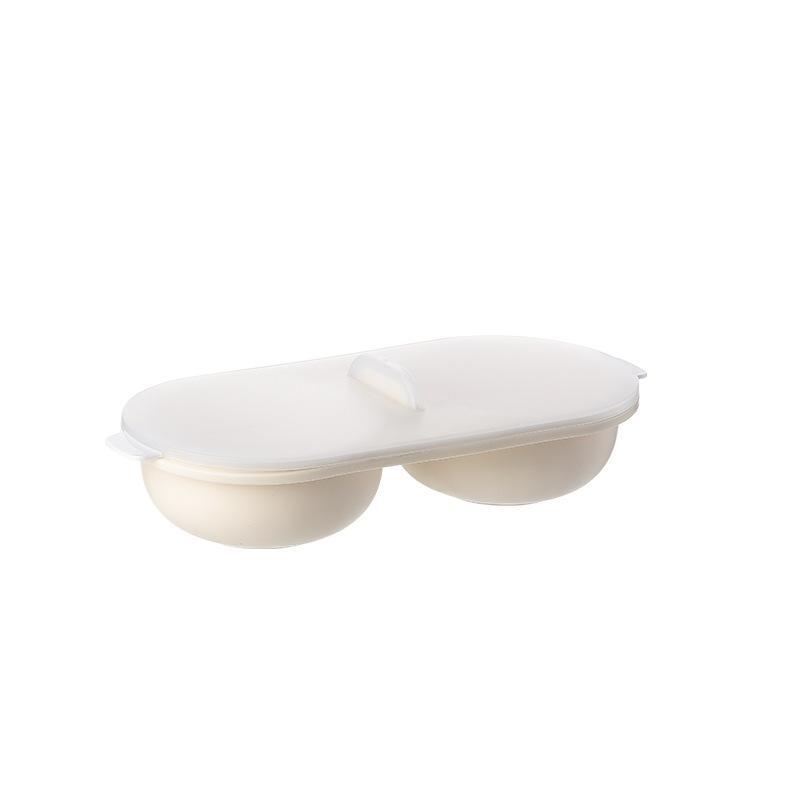 Microwave Egg Poacher Cooker Non Stick Egg Steamer Mold Fast Breakfast Making Tool For Home Kitchen Daily Cooking Use