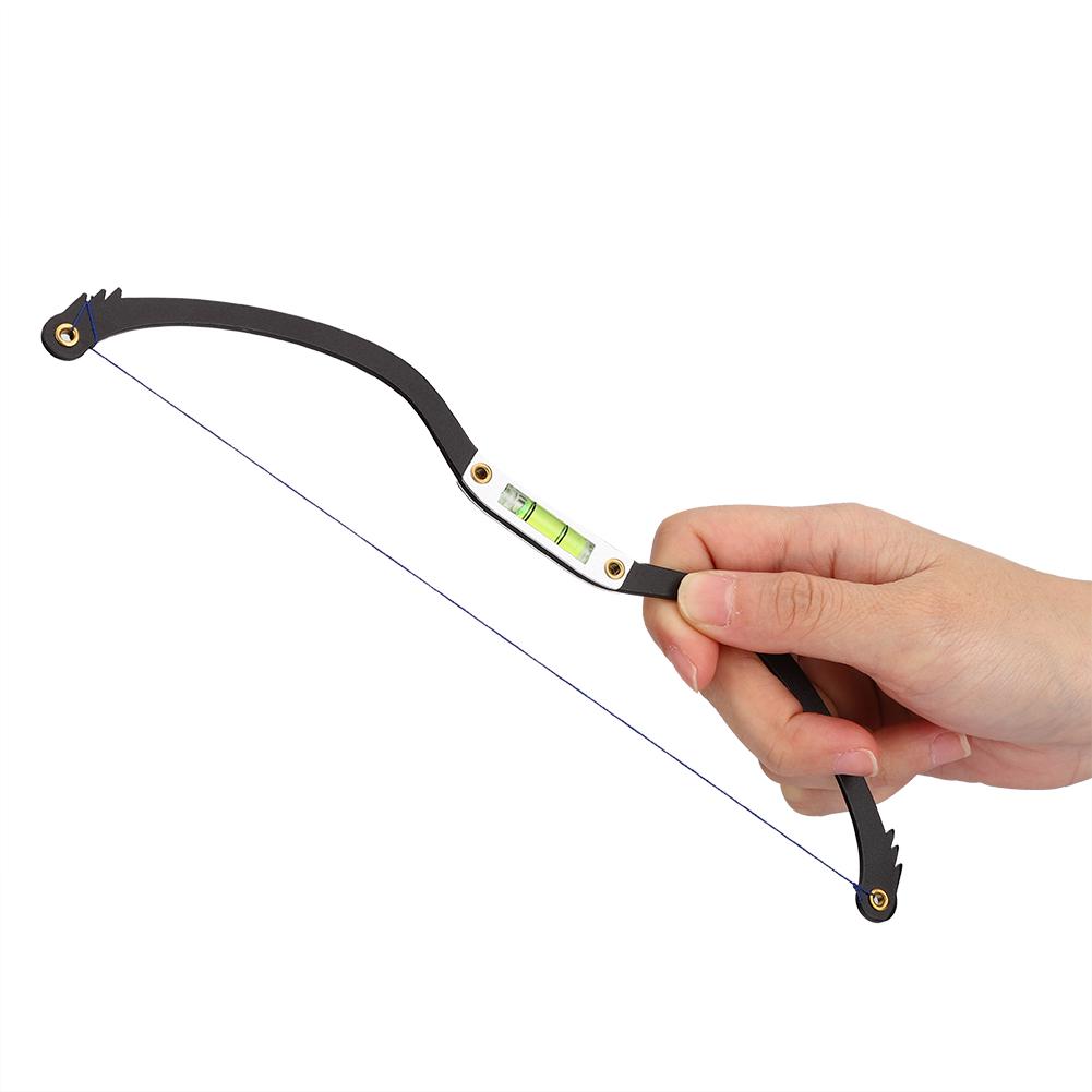 Eyebrow Tattoo Line Marker Ruler Positioning Liner Sponge Measure ToolBlack