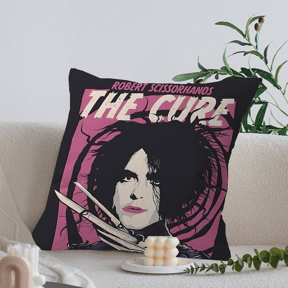 Classic T-The C-Cure Rock Band Cushion Cover Pillowcase Upholstery Sofa Throw Pillow Home Decor Pillowcas