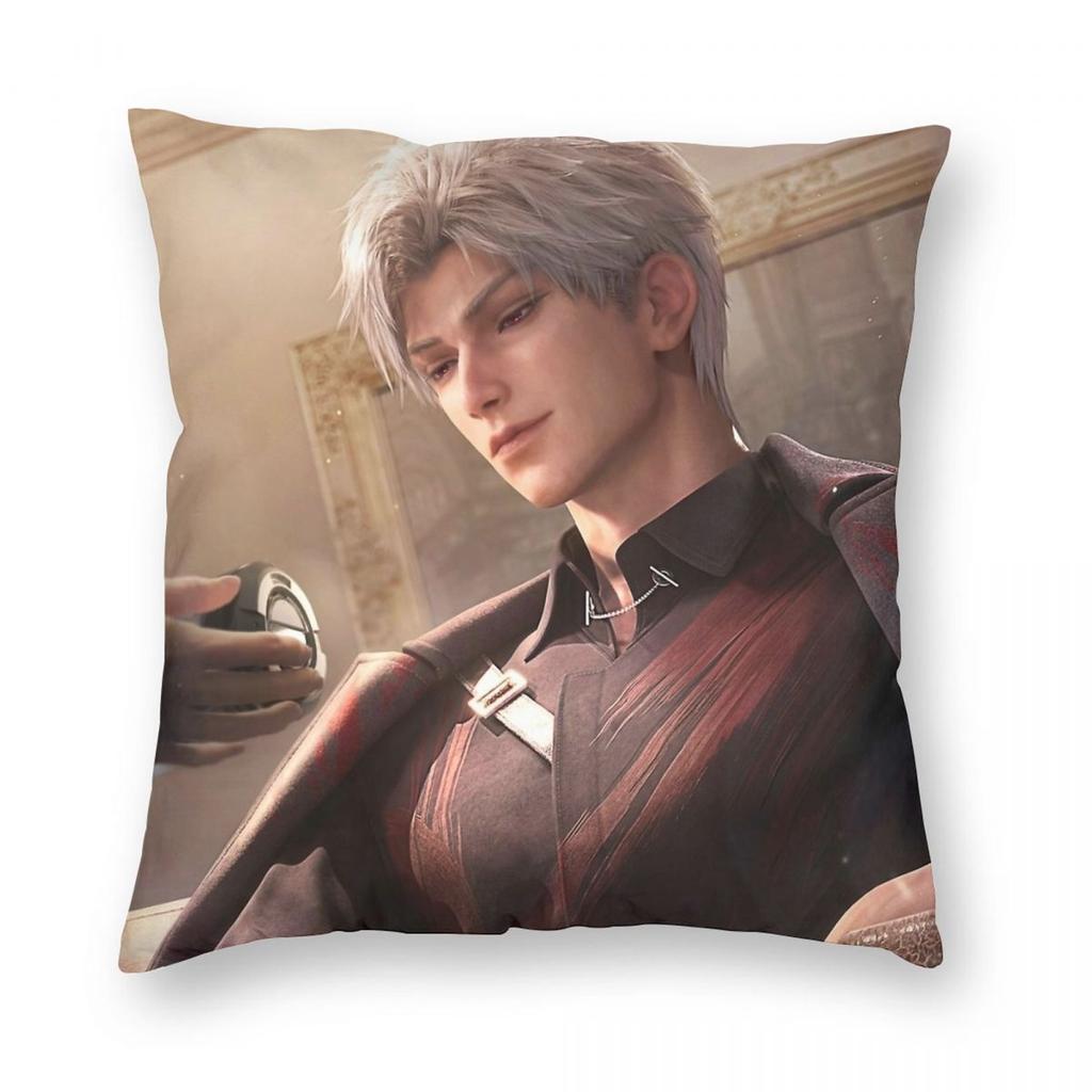 Love And Deepspace Rafayel Pillowcase Printing Polyester Cushion Cover Decor Pillow Case Cover Living Room Zippered 18''