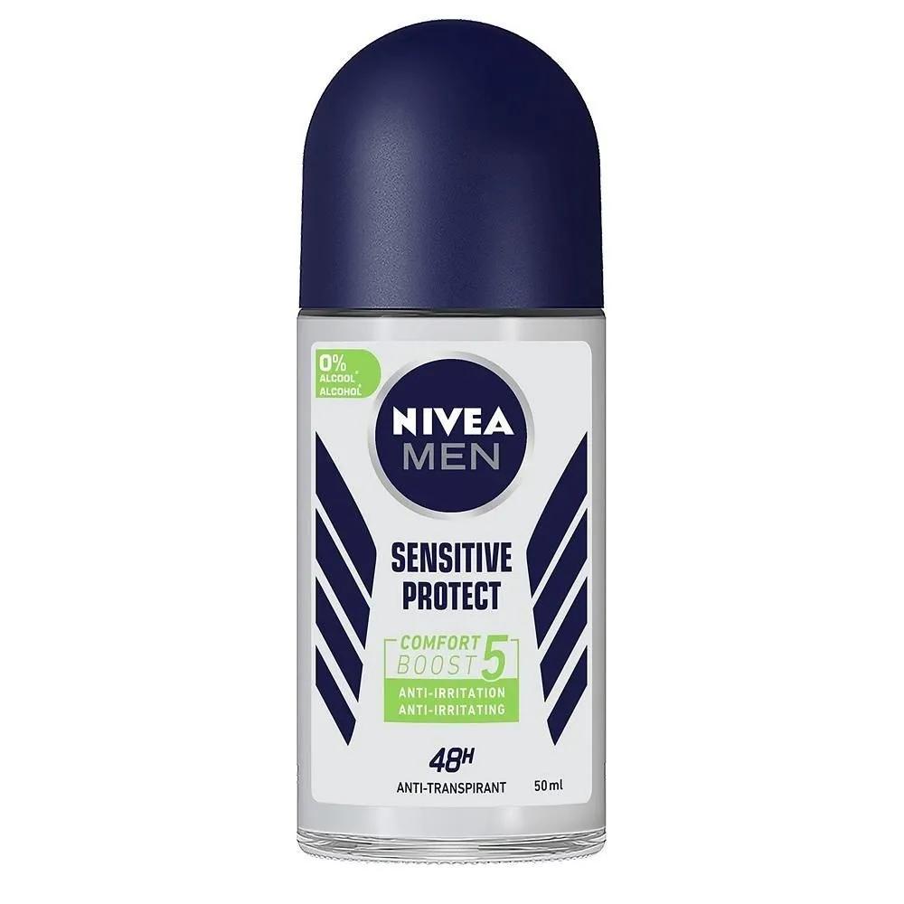 NIVEA Men Дезодорант-ролик 50 мл 4 шт. Sensitive