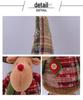 Jingchen Christmas Telescopic Doll: Santa Claus & Snowman Window Display Ornament