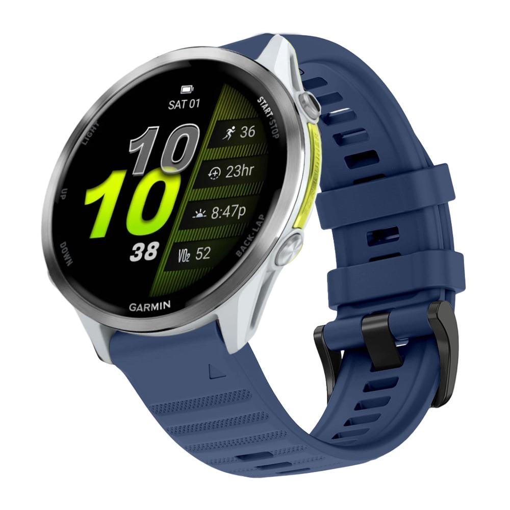 Silicone Watch Strap for Garmin Forerunner 970/965/955 Water-proof/Lightweight/Comfortable Outdoor Band for 22/26mm Quick Fit