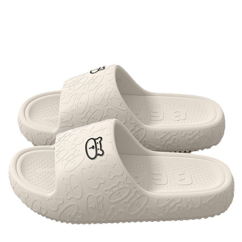 EVA Men's Non-Slip Odor-Resistant Thick-Soled Summer Slippers for Indoor & Outdoor Use