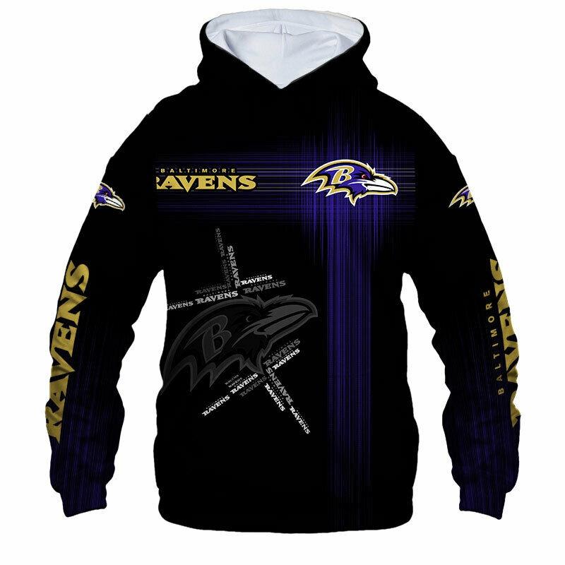 

Толстовка унисекс с 3D-принтом Baltimore Ravens