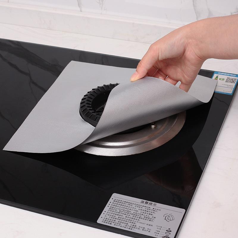 Podložka odolná proti oleji na plynový sporák, ochranná podložka, čisticí podložka na sporák, podložka blokující olej, kuchyňská integrovaná ochrana stolu sporáku, čisticí podložka