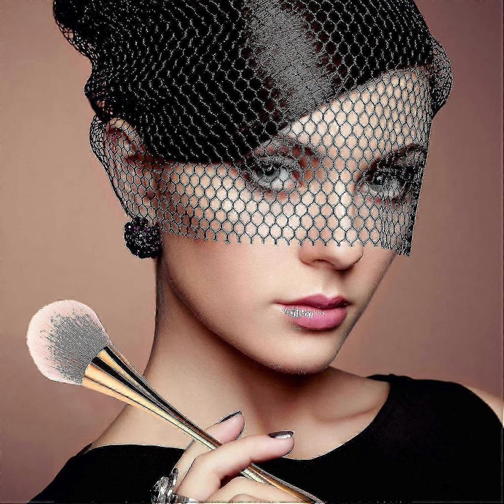 2 Pieces Large Powder Brushes, Soft Fluffy Makeup Brushes (rose Gold) 25-26