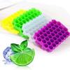 Honeycomb Shape Ice Cube Maker Ice Tray Ice Cube Mold Storage Containers Kitchen Tool