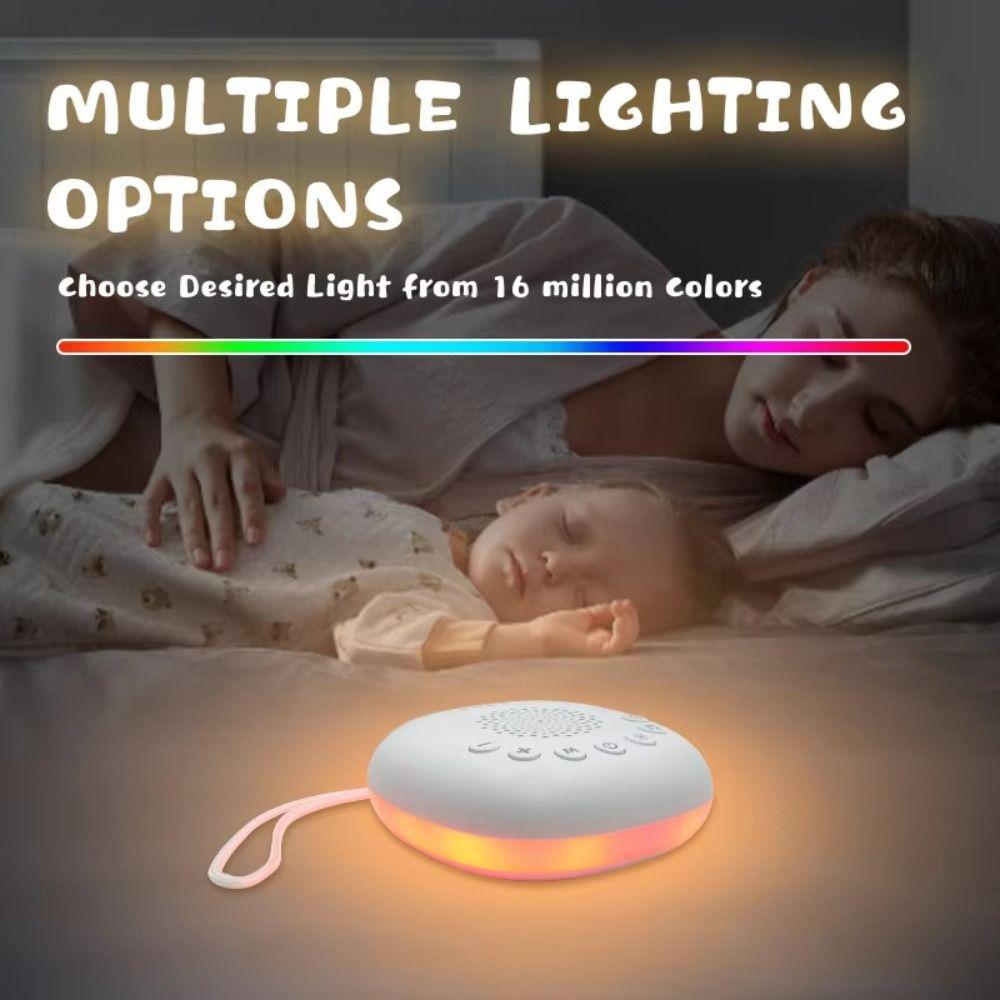 Timed Shutdown Baby Sleep Machine Volume Adjustable Soothing Sounds Machine  Relaxation