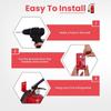 4 stuks Handige Houder L-vormige Brandblusser Beugel Wandhanger Wandhaak Brandblusser Bevestiging