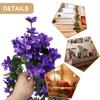 Fake Morning Glory Hanging Flowers-Artificial Petunias Plants For Home Garden Wall Hanging Wedding Party Festival Decoration