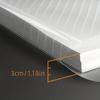 1pcs Durable Colorful A4 Transparent Folder No Deformation PP Envelope with Snaps for School and Office Supplies Organizer