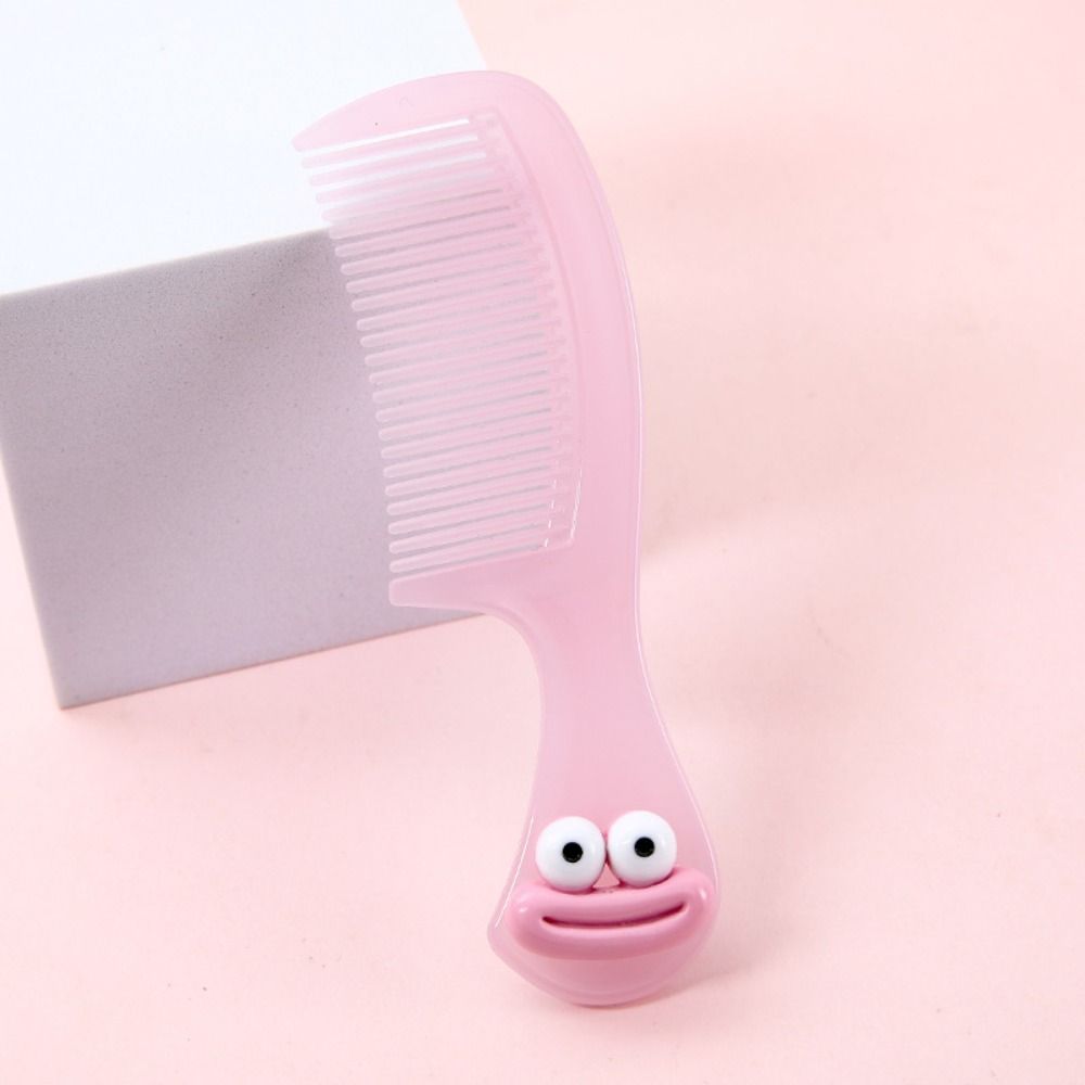 

2 Pcs/bag Candy Color Detangling Combs Portable Hairdressing Comb Durable Straight Combs Girl style 1