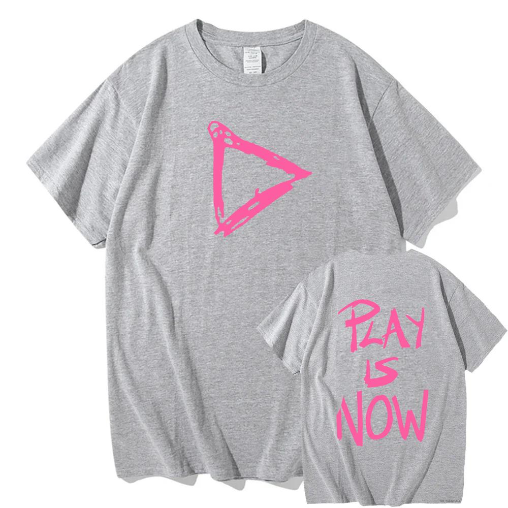 Ed Sheeran Play Is Now Tshirts Short Sleeve Cotton Fashion T-shirt Casual Men Women Loose Tee-shirt Streetwear Print Tees